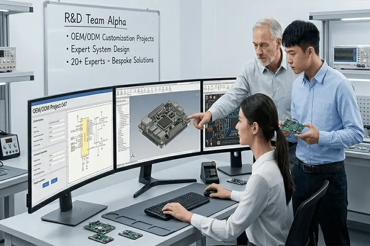 Expert engineering team performing electronic product design and OEM/ODM customization