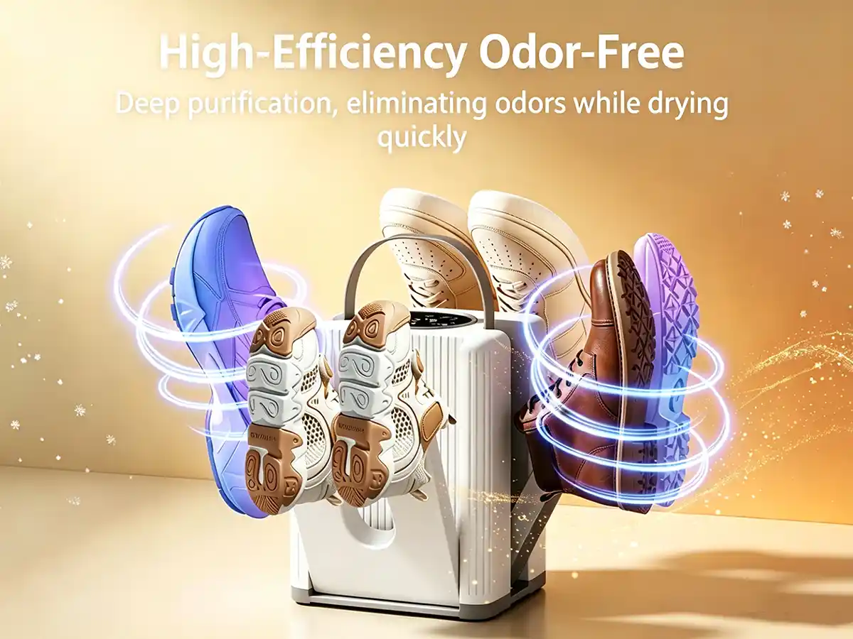 HXQ-10 smart shoe dryer with deep purification and anti-bacterial deodorization
